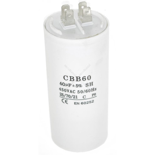 Universal 60UF Microfarad Appliance Motor Start Run Capacitor