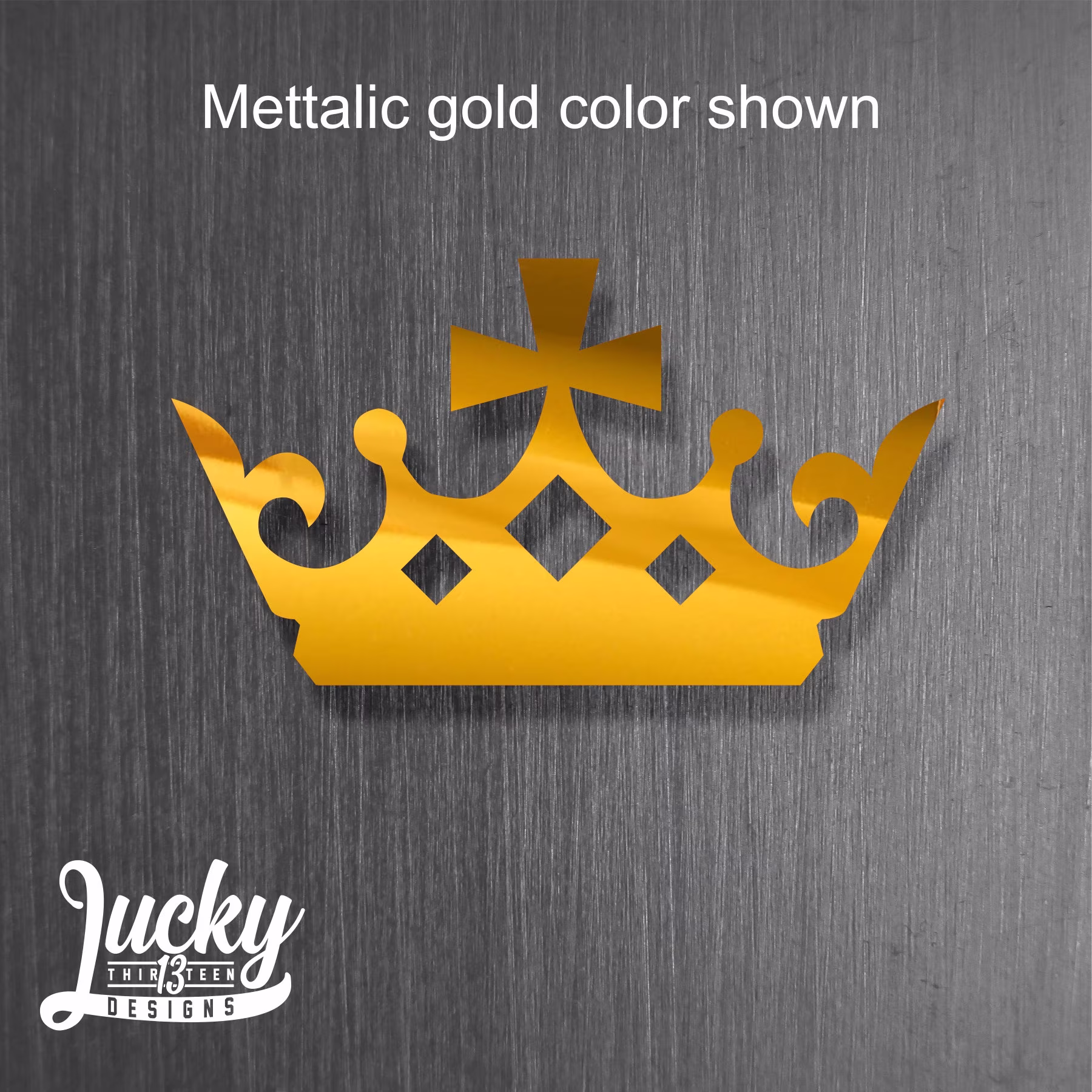 Crown Vinyl Decal