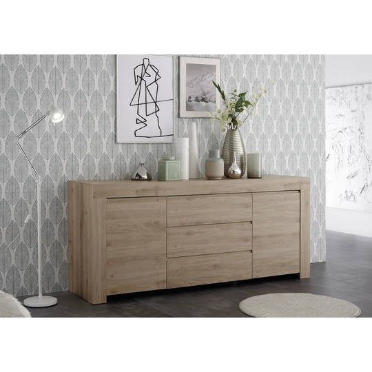 Dashonda 184 Cm Wide 3 Drawer Sideboard