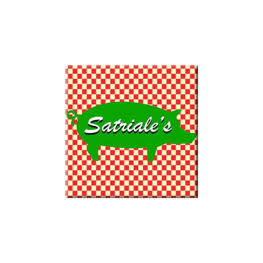 The Sopranos Fridge Magnet, Satriale's - Magnet Satriales - sopranos fridge magnet satriales