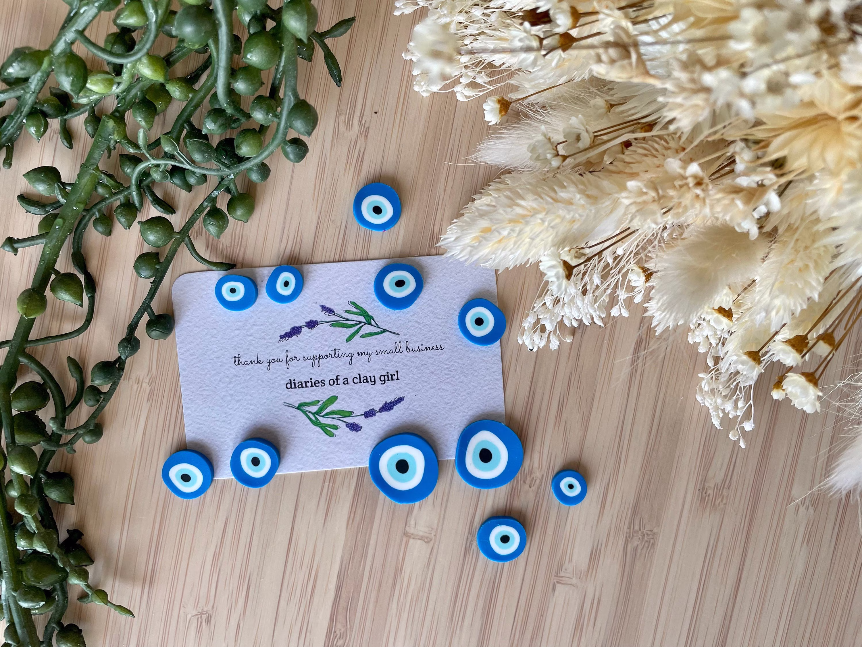 Turkish Evil Eye Magnets | Drawing Pins For Fridge Or Notice Board Stationary Novelty Magnets, Lucky Charm, Protection Against