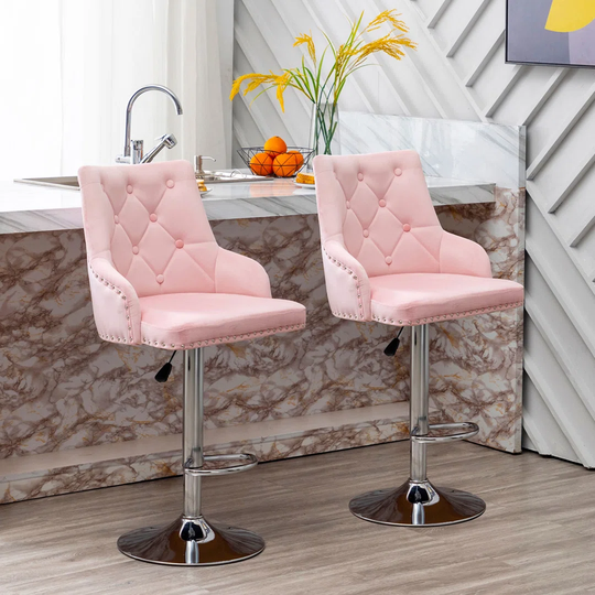 Montevallo Height Adjustable Swivel Bar Stool