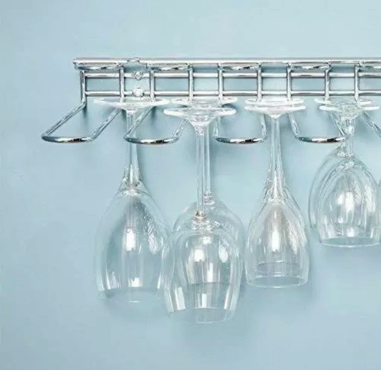 Wall Mounted Wine Glass Holder Rack