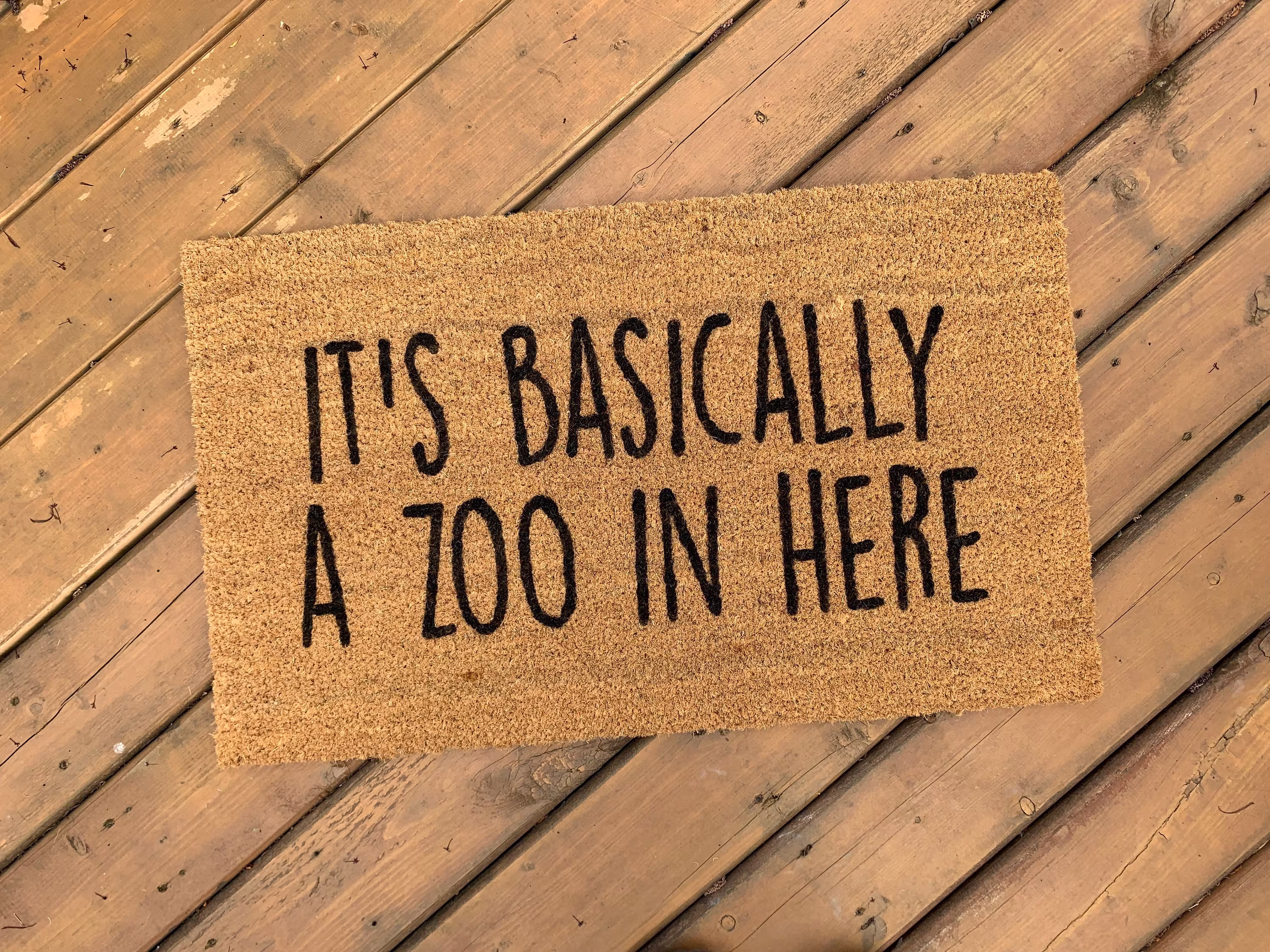 Basically A Zoo Doormat