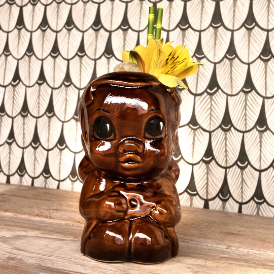 Hula Girl Tiki Mug