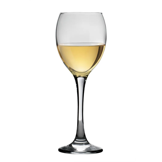 LAV Venue White Wine Glasses - 245Ml - Clear - Pack Of 6