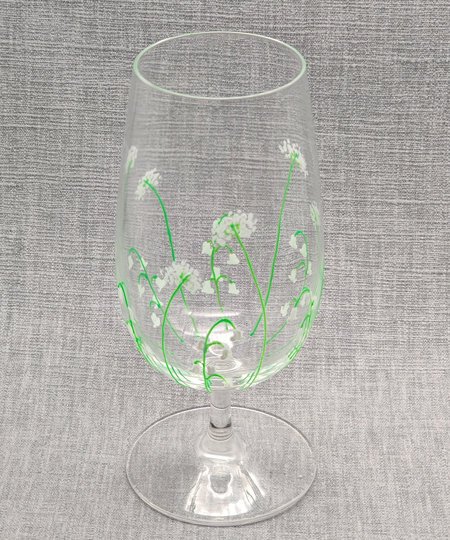 Lily Of The Valley Beer Glass