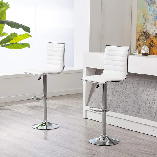 Deller Height Adjustable Swivel Bar Stool