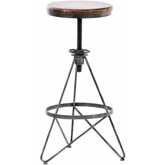 Oswald Height Adjustable Bar Stool