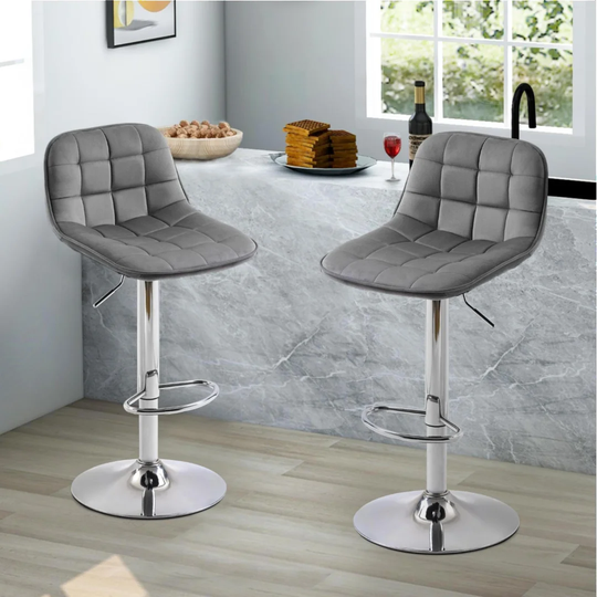 Lilwen Height Adjustable Swivel Bar Stool