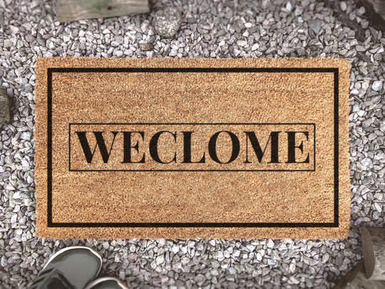 Funny Custom Weclome Mat - Welcome Doormat Home Decor Coir