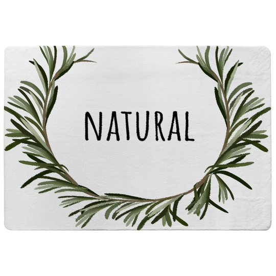 Parmer Natural Designer Shaggy Green/Black/White Rug