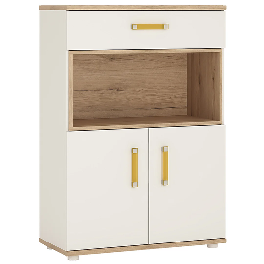 2 Door 1 Drawer Highboard