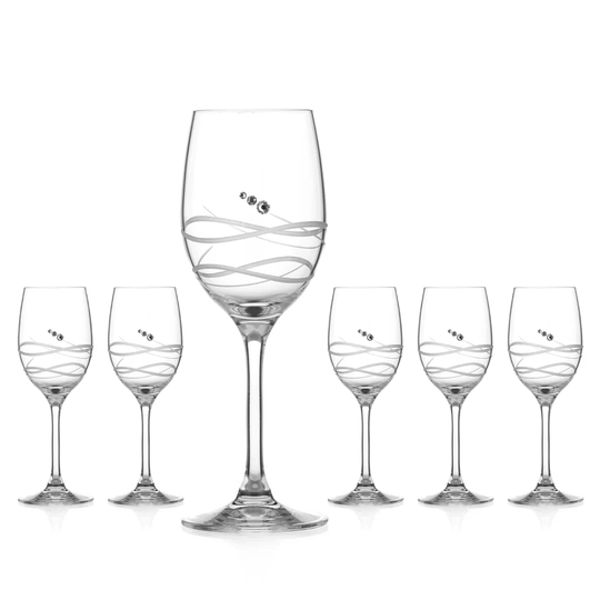 Six Soho White Wine Glasses