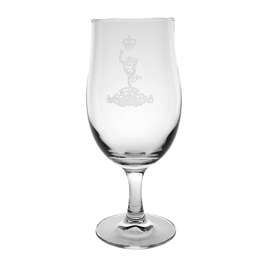 Royal Corps Of Signals Stemmed Beer Glass