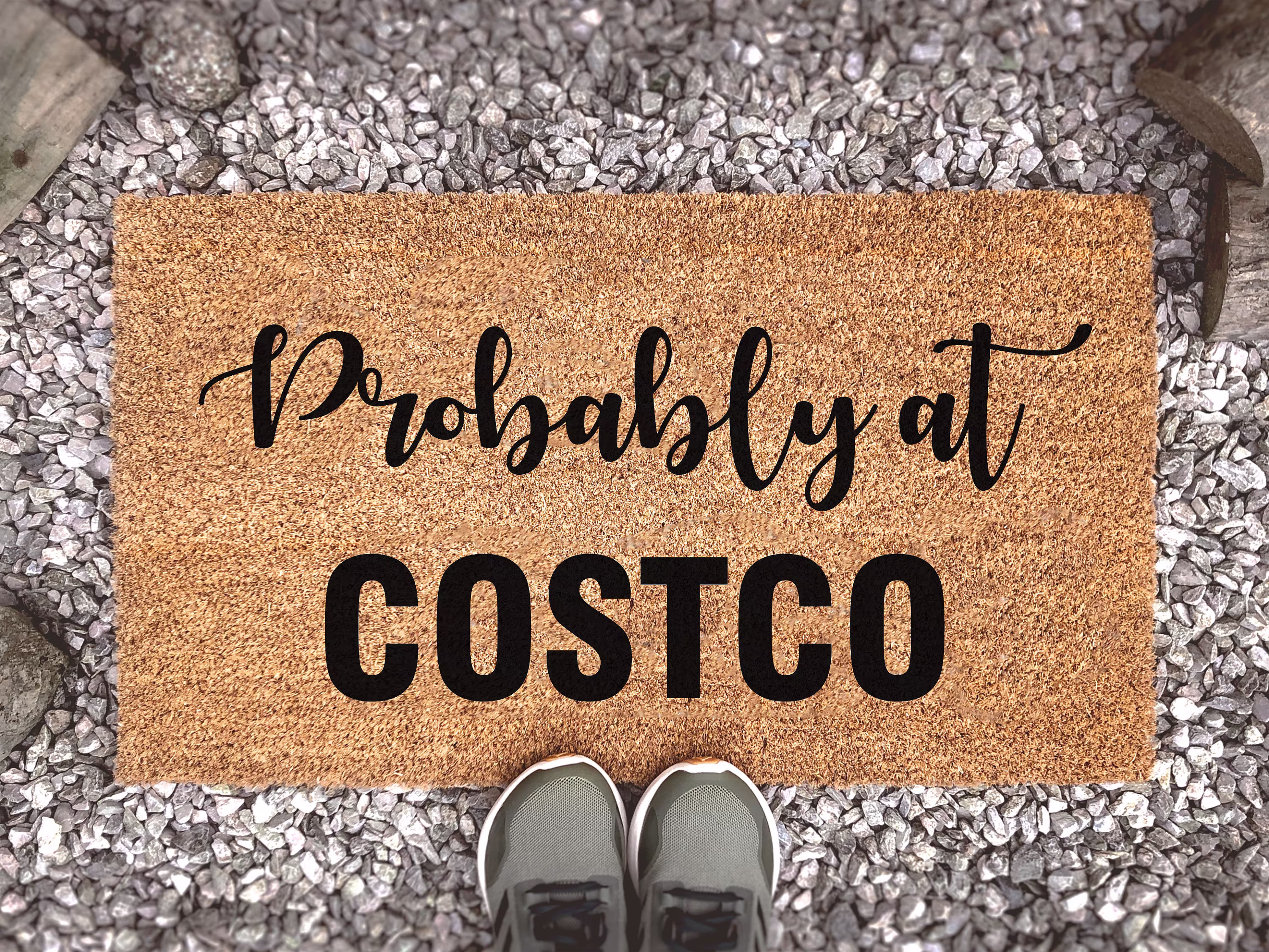 Probably At Costco Coir Doormat - New Home Gift Funny Housewarming