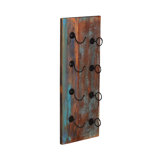 Kraker 4 Bottle Solid Wood Tabletop/Countertop Wine Bottle Rack