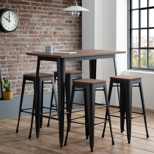 Ohlone Dining Set with 4 Chairs