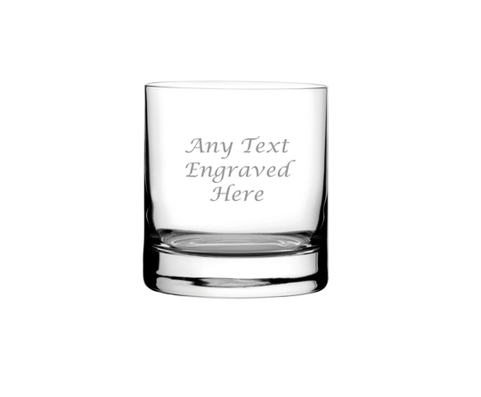 Personalised Whisky Glass Side Double Old Fashioned 11.5Oz | 33Cl