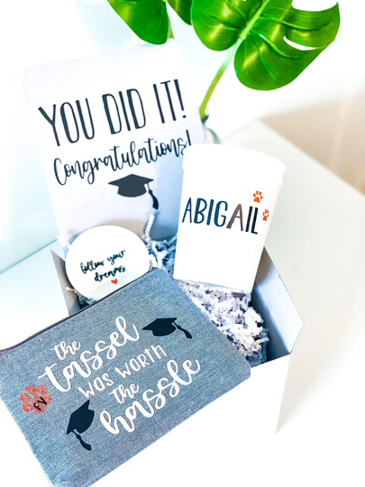 Customized Graduation Gift | For Best Friend Grad Care Package Congrats Personalized