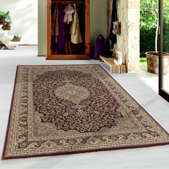 Angelos Flatweave Red/Brown Rug