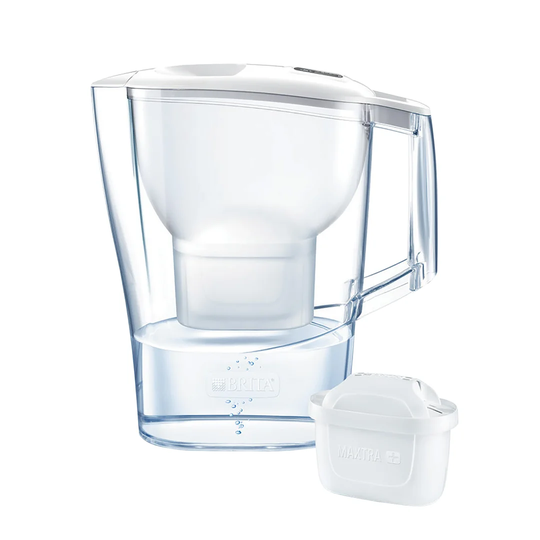 1.4L Aluna Water Filter Jug with 1 Cartridge White