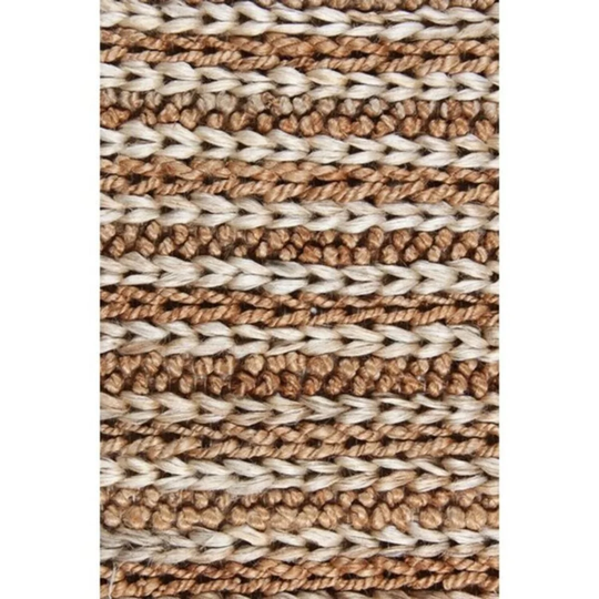 Elise Handwoven Brown/Cream Rug