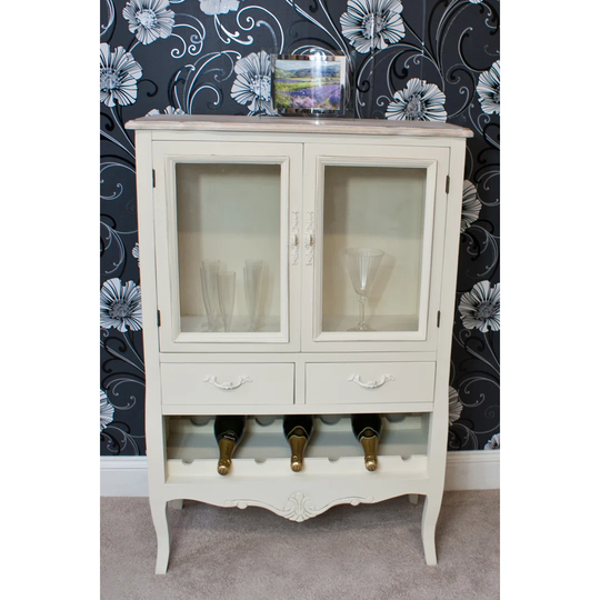 Emmanuelle Bar with Wine Storage