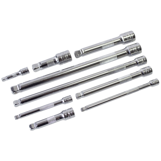 9pc Wobble Extension Bar Set