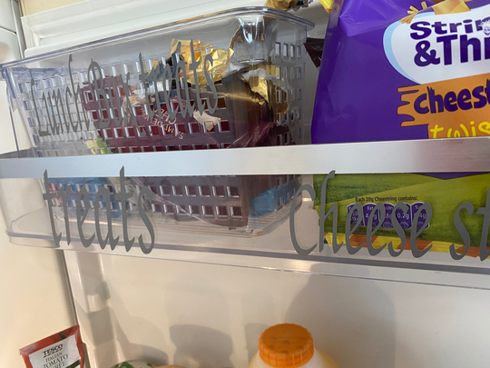 Organisation Labels Fridge & Freezer Bundle