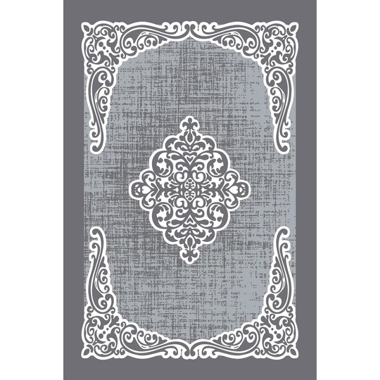 Amundson Power Loom Grey/White Rug