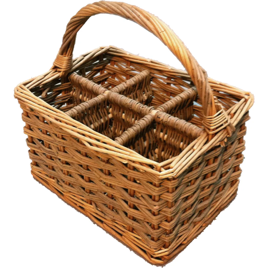 Zahra 6 Bottle Wine Basket