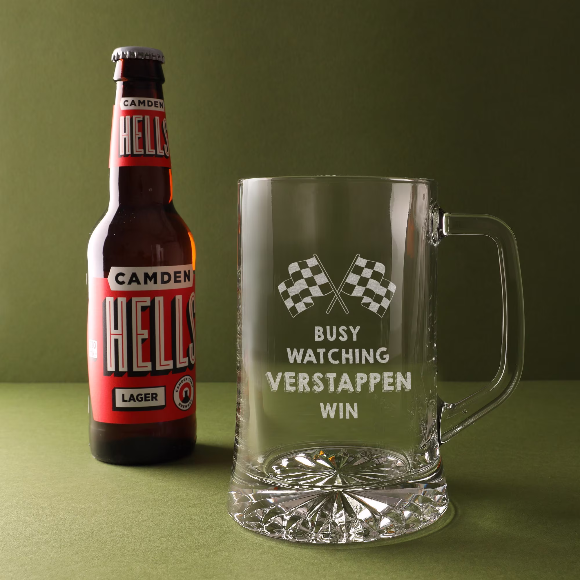 Personalised Beer Glass Tankard