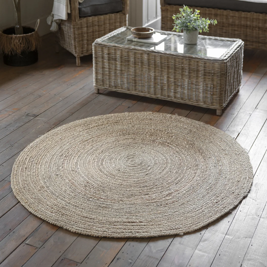 Sierra Seagrass Area Rug Round