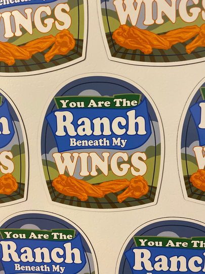 Ranch Dressing 3 Inch Magnet