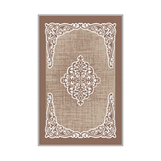 Amezquita Brown/White Rug
