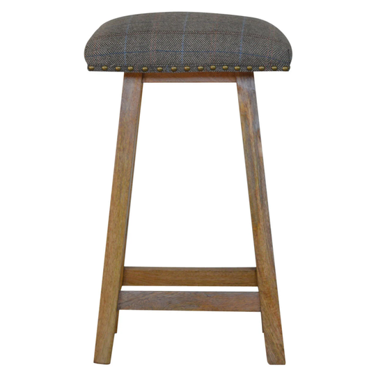 Hand Crafted Bar, Breakfast Vintage Padded Stool