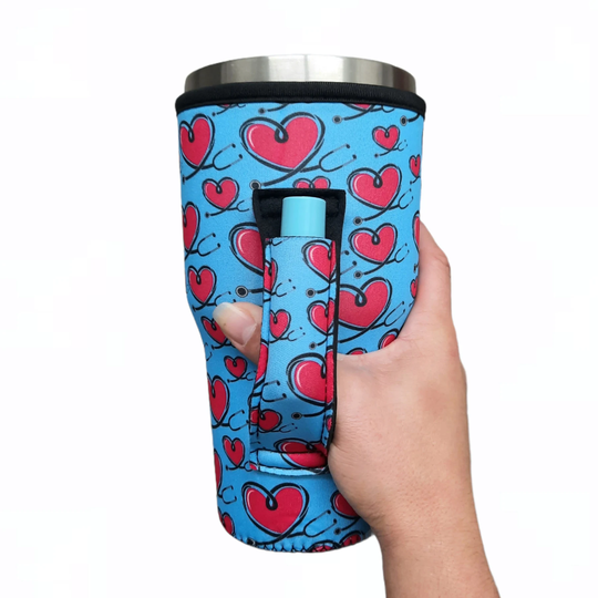 Love A Nurse 30Oz Pocketed Handler