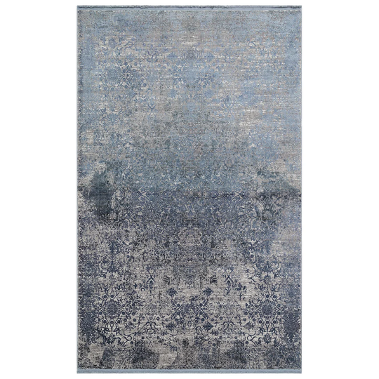 Evadne Grey/Blue Rug