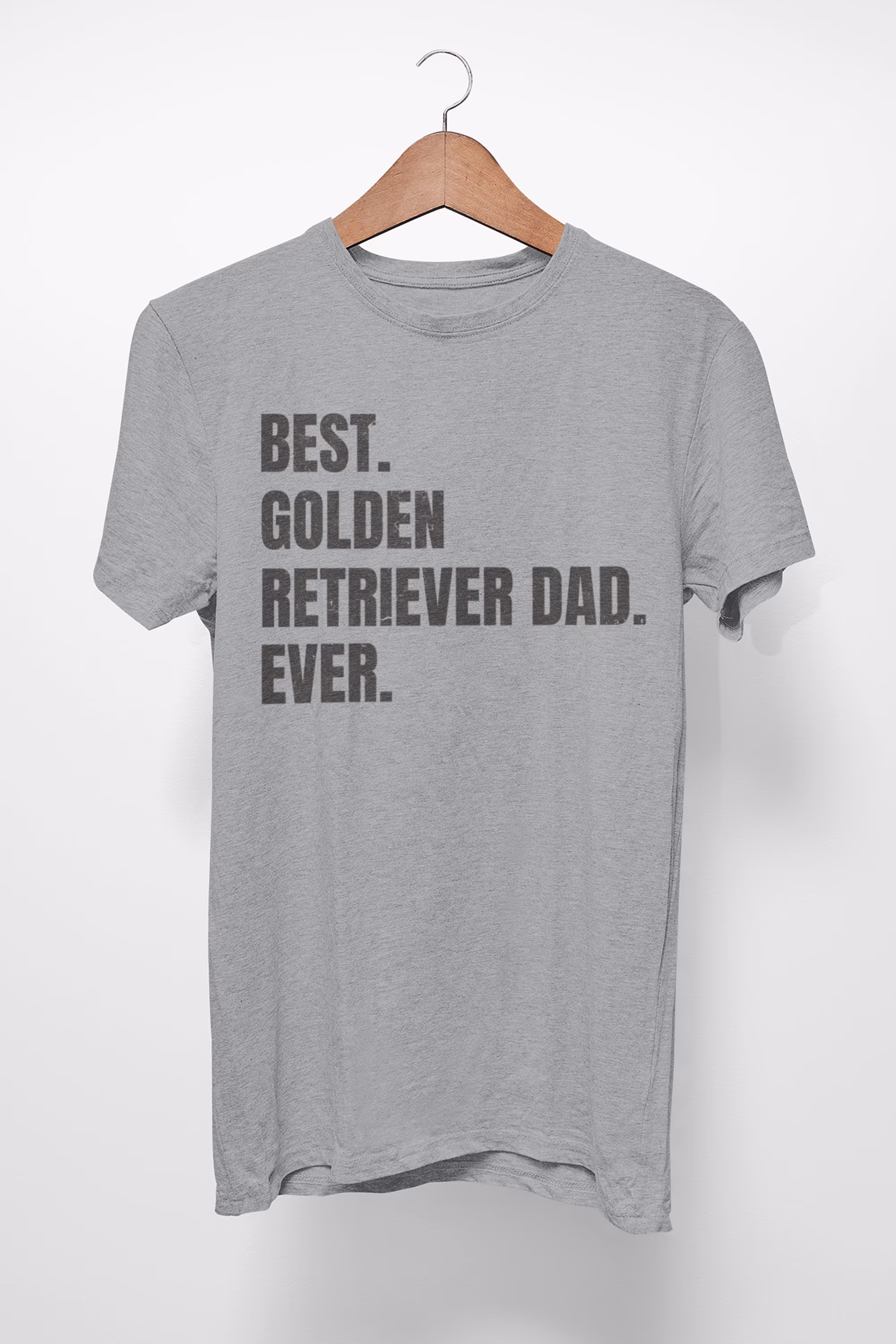 Golden Retriever Shirt For Dog Dad, Gifts. T-Shirt Best Dad Ever Ever