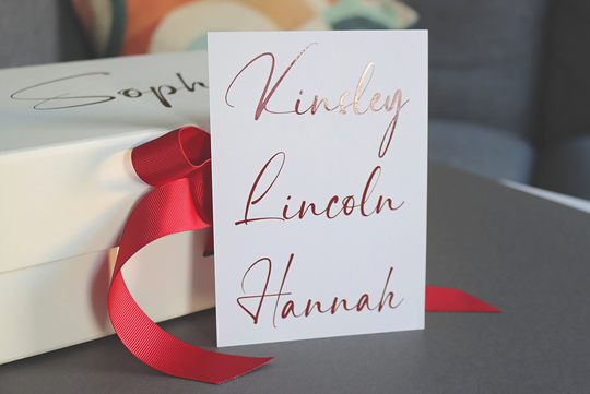 Handwritten Vinyl Stickers, Personalised Decal, Name Tags, Wedding Decor, Glass Gift Box Name, Diy