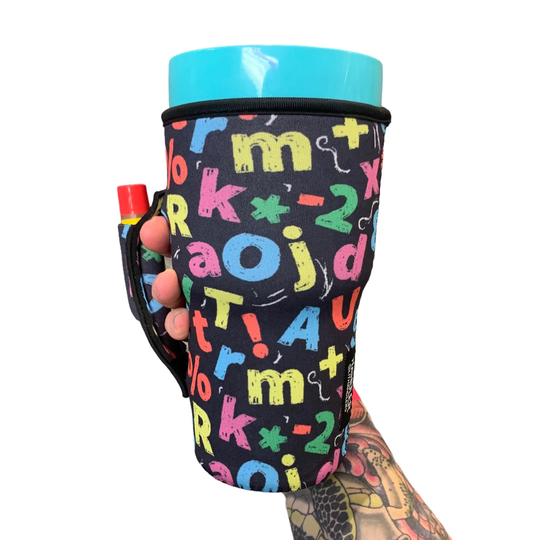 Chalkboard Letters 30Oz Pocketed Handler