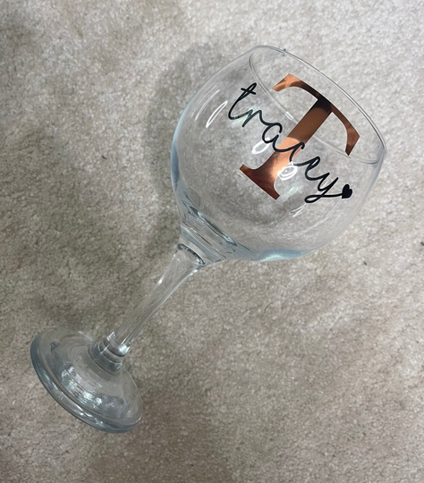 Personalised Gin Glass | Present Friend Birthday Gift