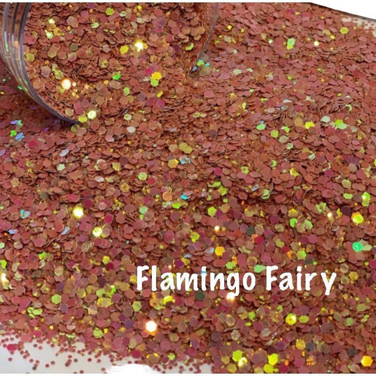 Pink Chunky Glitter Mix/ Flamingo Fairy