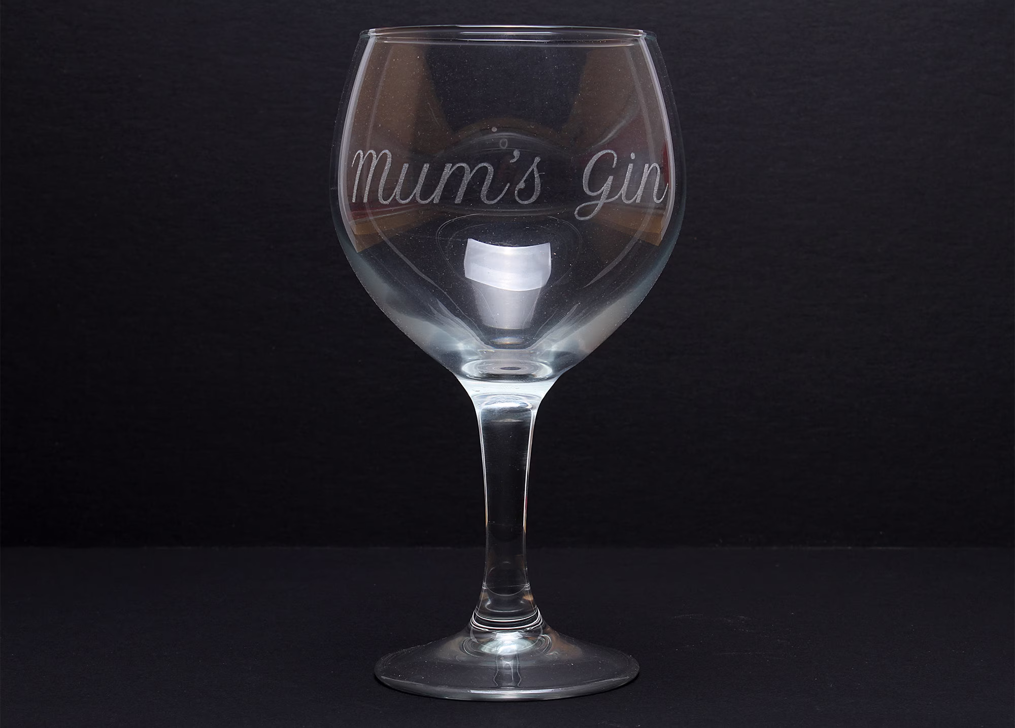 Gin Glass - Laser Engraved, Any Name Message High Quality Personalised Name, Gin, Birthday