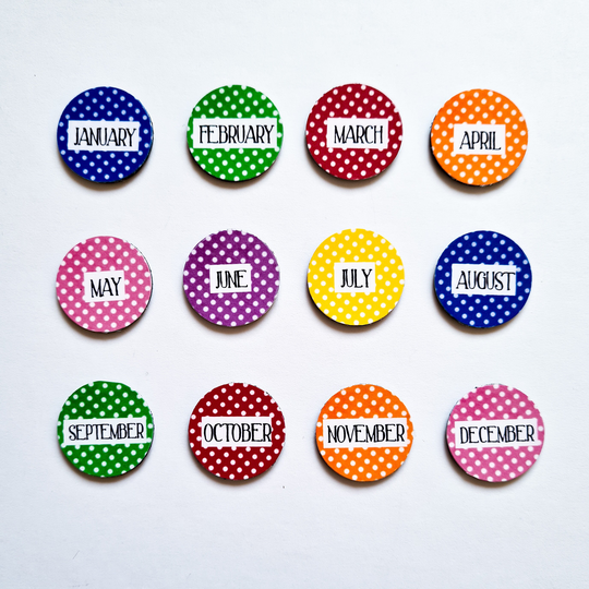 Months Of The Year Magnets, Planner Accessories, Family Planner, Kids Reward Chart, Routine Kids Chore Chart, Planner