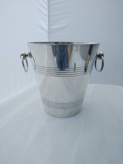 Large Vintage Art Deco Silver Plated Champagne/Wine Bucket - Epns