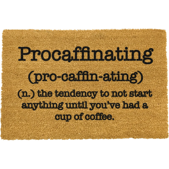 Soleia Procaffinating Doormat