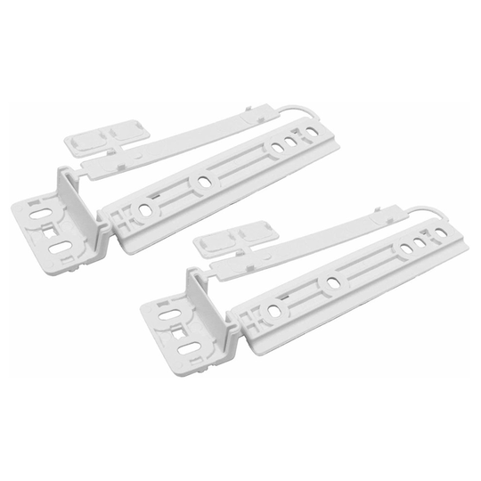 Universal Integrated Fridge & Freezer Slide Hinge Door Fixing Bracket Kit 2 Pack