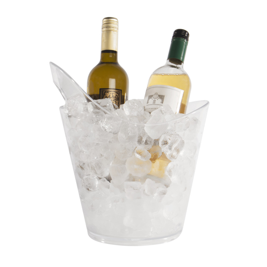 Plastic Wine Cooler 4.4L Party Ice Buckets Indoor & Outdoor Garden BBQs Pukkr